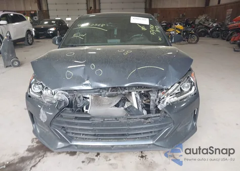 2020 Hyundai Veloster 2.0 Premium from USA, damaged, VIN KMHTG6AF8LU030421
